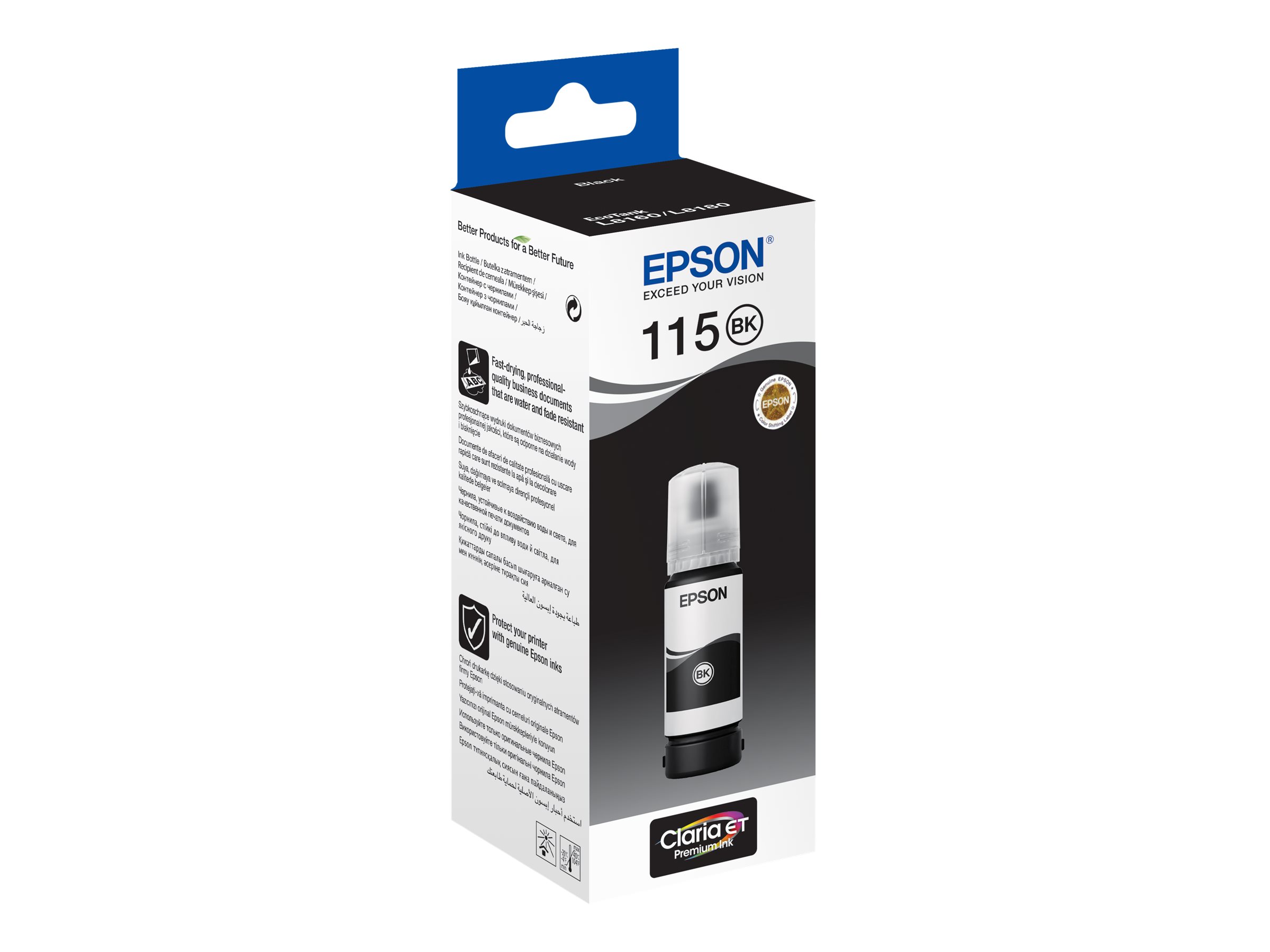 Epson 115 ECOTANK | Ink Bottle | Black - Image 2
