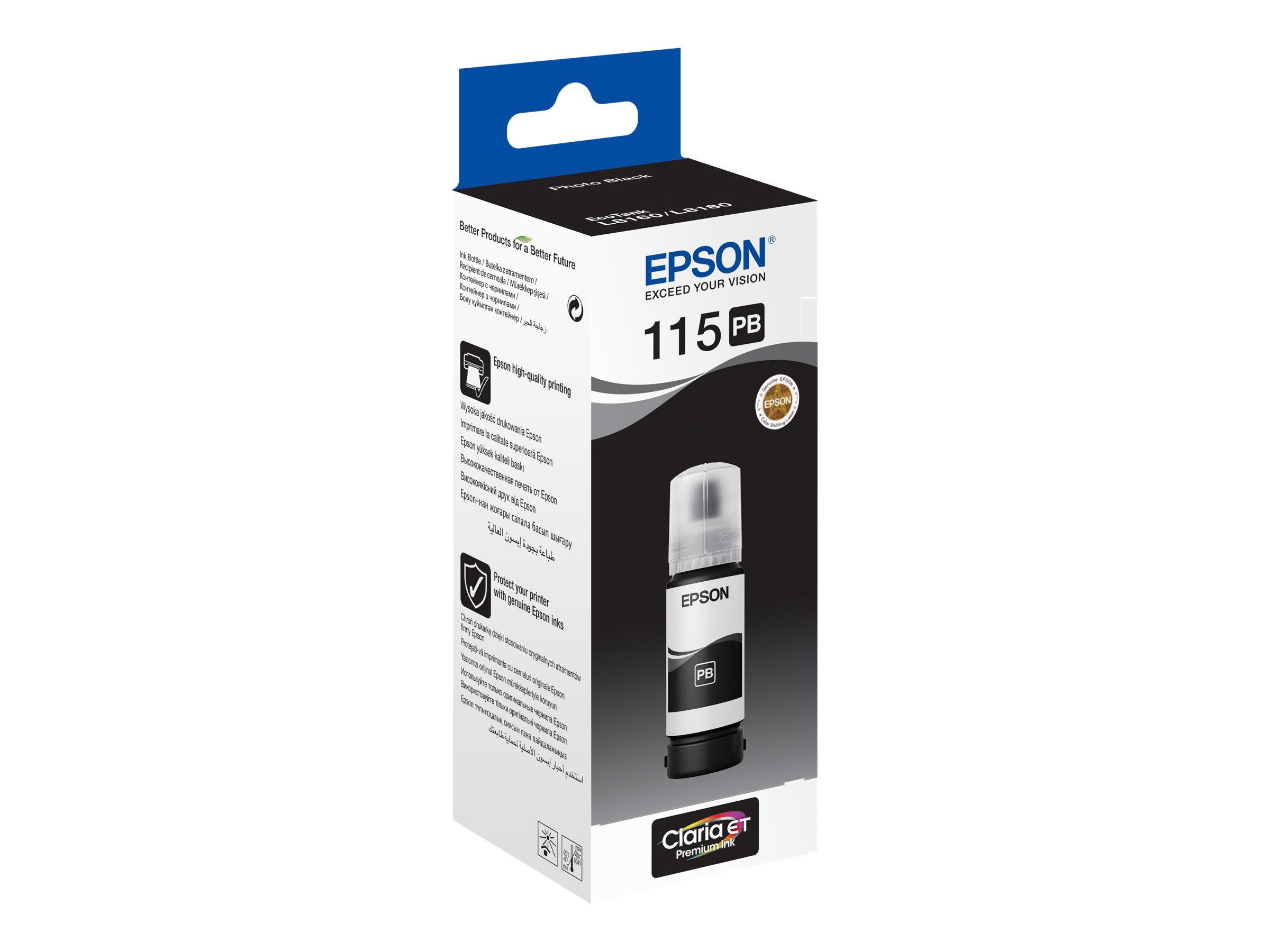 Epson 115 ECOTANK | Ink Bottle | Photo Black - Image 2