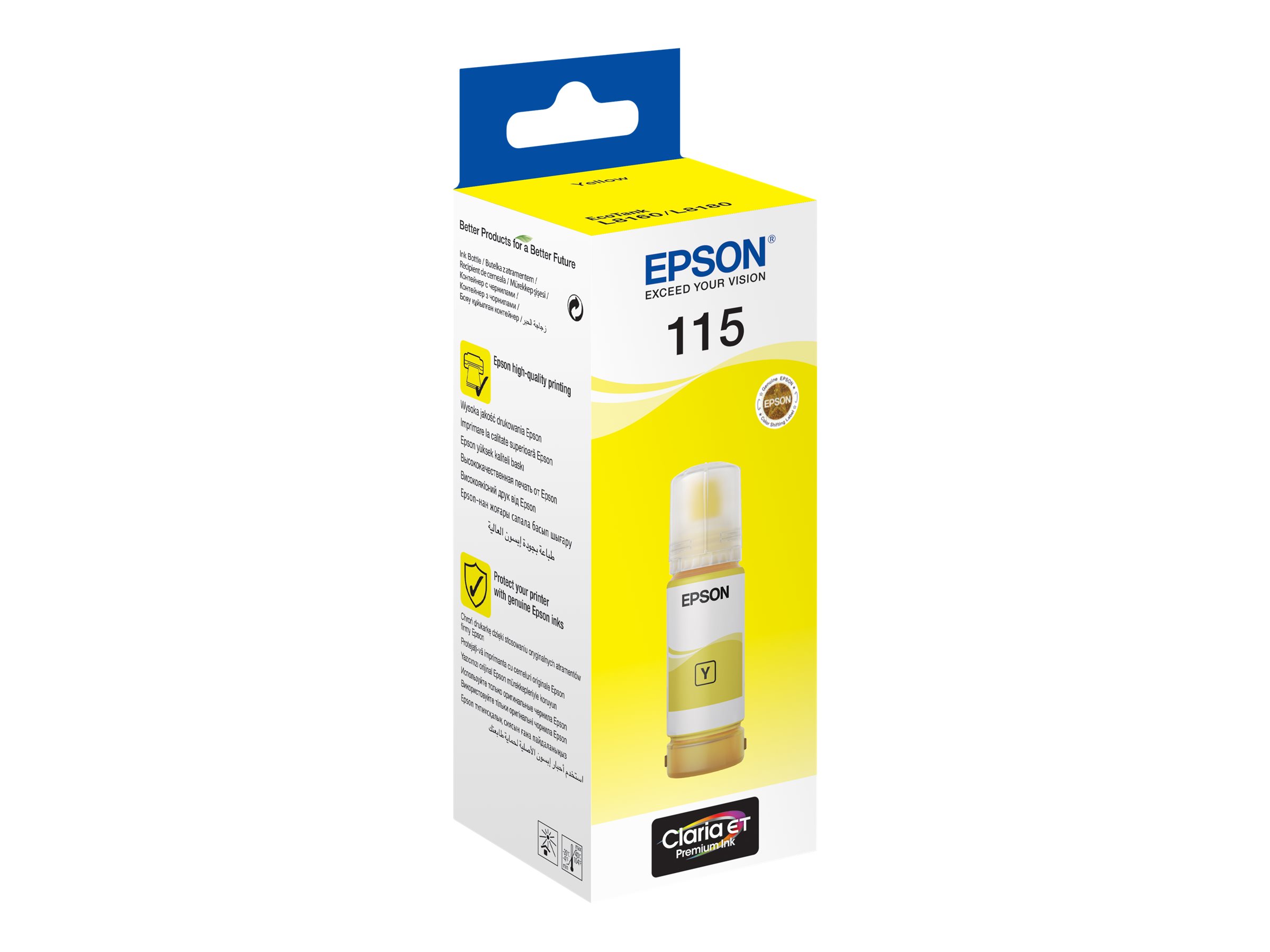 Epson 115 ECOTANK | Ink Bottle | Yellow - Image 2