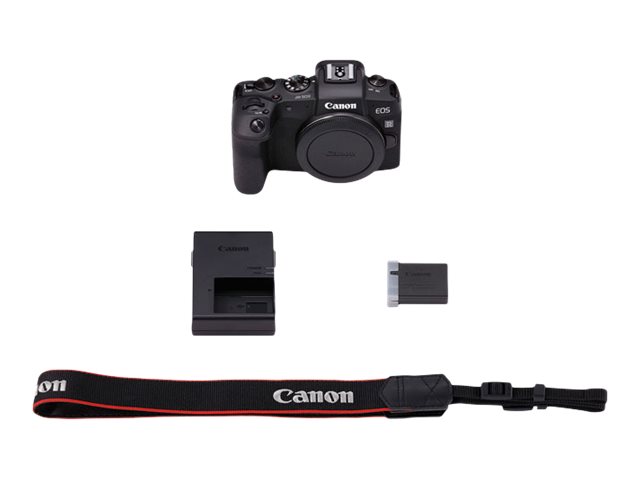 Canon | D.CAM EOS RP BODY EU26 (AIP2) | Megapixel 26.2 MP | ISO sensitivity (max) 40000 | Display diagonal 3.0 " | Wi-Fi | Automatic, manual | Frame rate 59.97fps (even/29.97) fps | CMOS | Black - Image 10