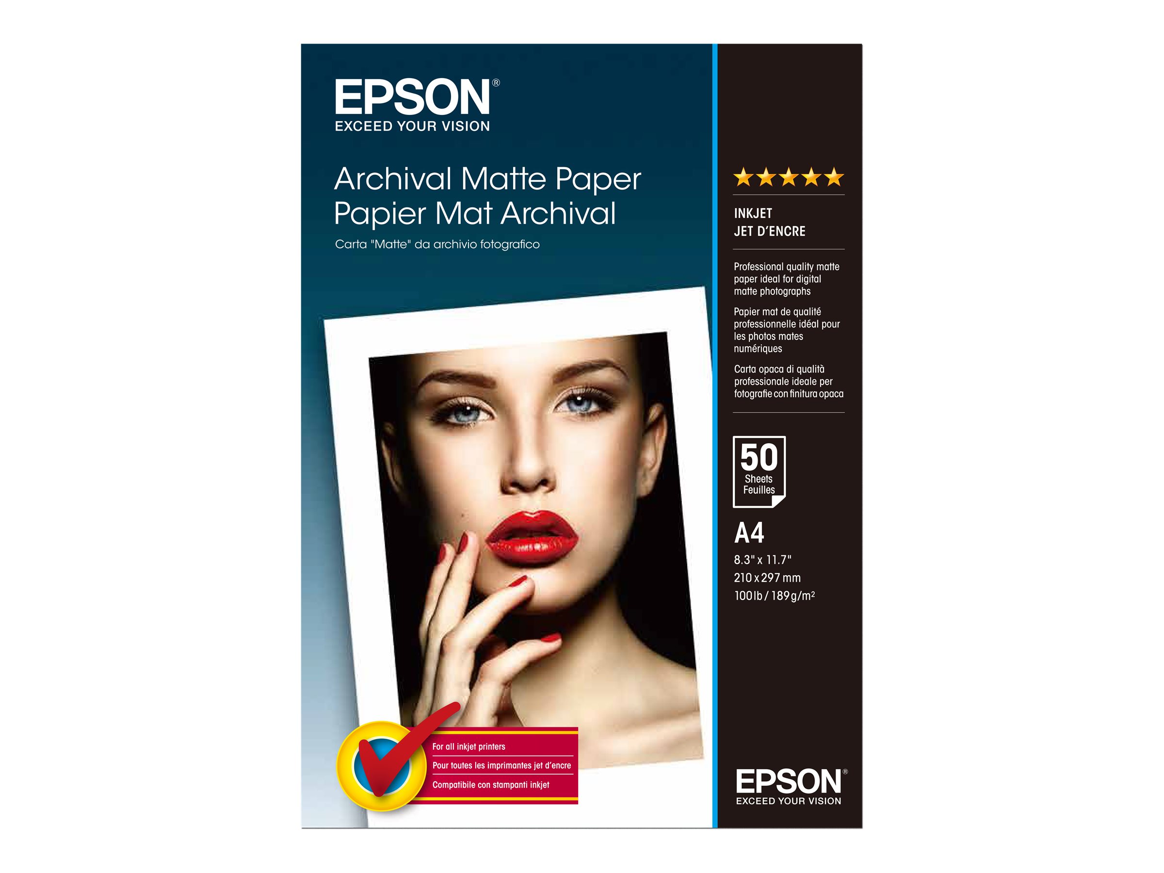 Archival Matte Paper - A4 - 50 Sheets | A4 - Image 2
