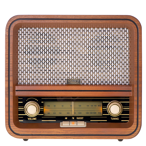 Camry | Retro Radio | CR 1188 | Wooden - Image 3
