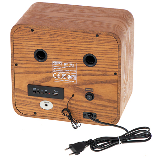 Camry | Retro Radio | CR 1188 | Wooden - Image 7