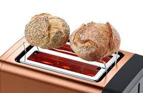 Bosch | DesignLine Toaster | TAT4P429 | Power 970 W | Number of slots 2 | Housing material Stainless Steel | Copper/Black - Image 8