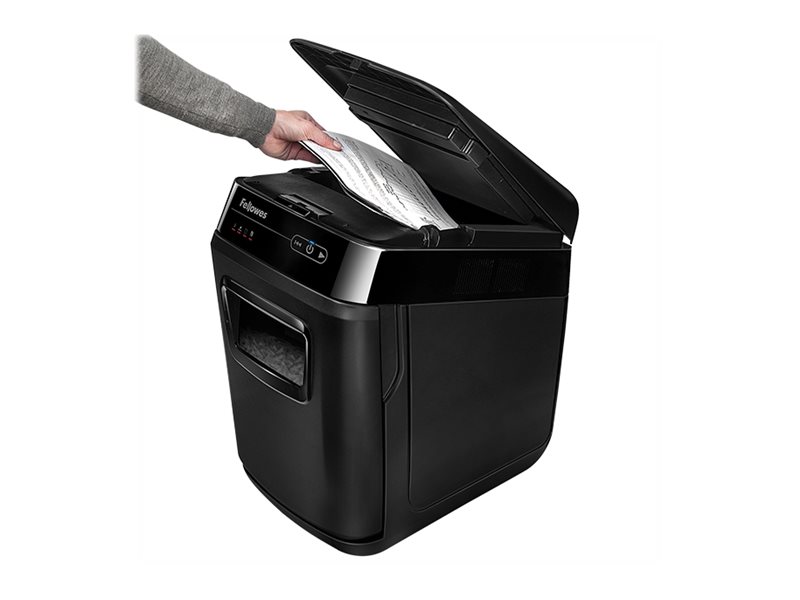 Cross-Cut Shredder | AutoMAX 150C | Black | Paper shredding | Shredding CDs | Credit cards shredding | Auto Feed - Image 8