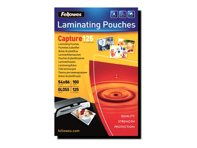 Fellowes | Laminating Pouch PREMIUM | A4 | Glossy | Thickness: 125 micron, Qty Per Pack: 100 pcs; Ideal for notices, craft materials, signage and frequently handled documents; Compatible with all laminator brands - Image 6