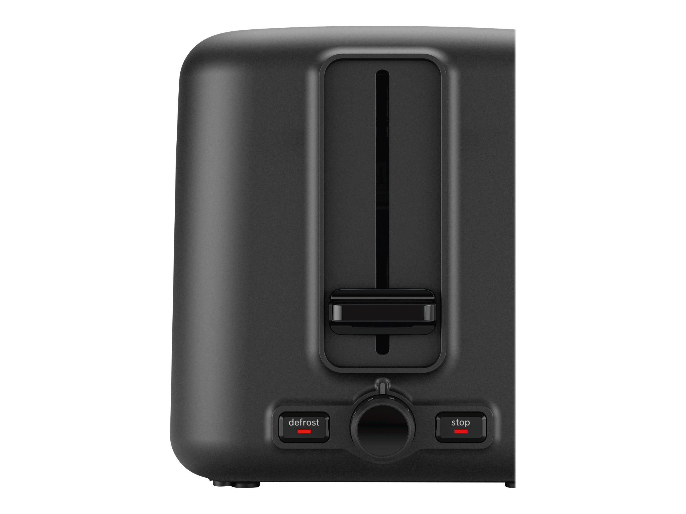 Bosch | DesignLine Toaster | TAT3P423 | Power 970 W | Number of slots 2 | Housing material Stainless steel | Black - Image 6