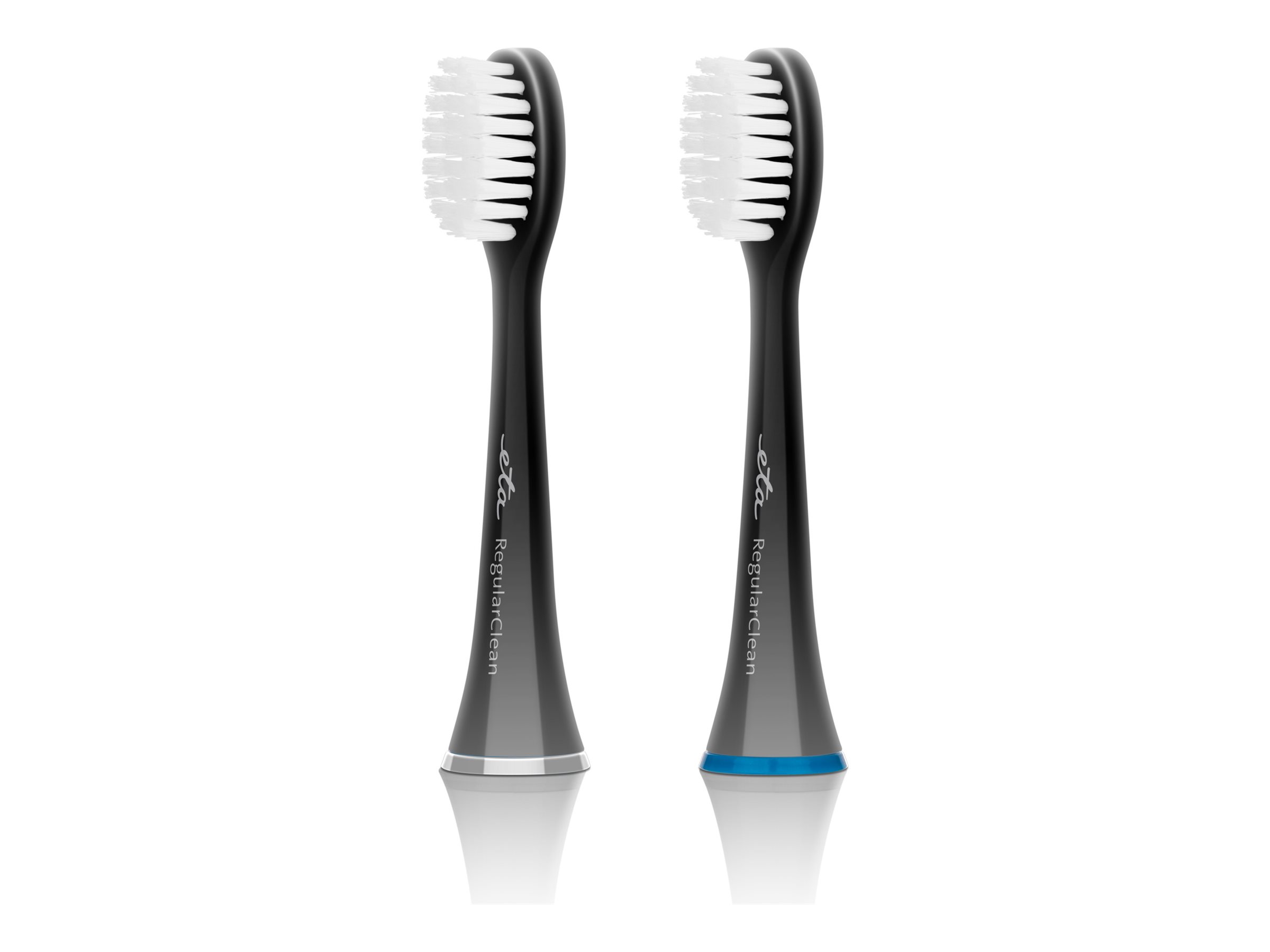 ETA | Toothbrush replacement | RegularClean ETA070790500 | Heads | For adults | Number of brush heads included 2 | Number of teeth brushing modes Does not apply | Black - Image 4