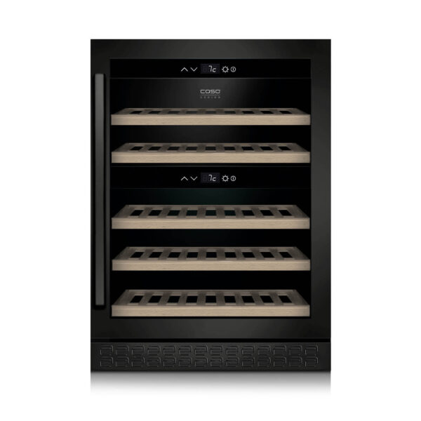 Caso | Wine cooler | WineChef Pro 40 | Energy efficiency class G | Showcase | Free standing | Bottles capacity 40 bottles | Cooling type Compressor technology | Black