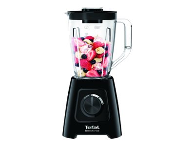 TEFAL | Blender | BL420838 BlendForce | Tabletop | 600 W | Jar material Plastic | Jar capacity 1.25 L | Ice crushing | Black - Image 6