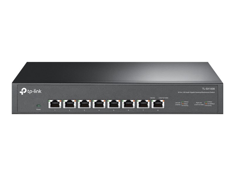 TP-LINK | 8-Port 10G Switch | TL-SX1008 | Unmanaged | Desktop/Rackmountable | Power supply type External - Image 5