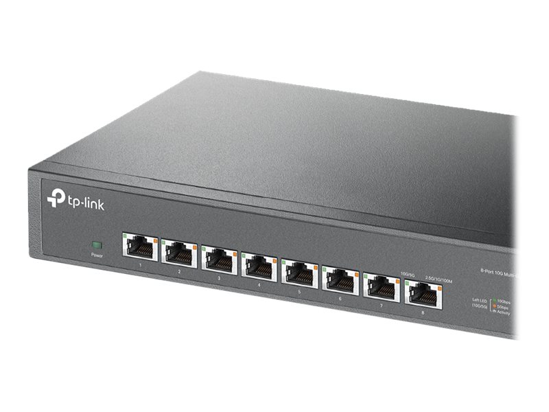 TP-LINK | 8-Port 10G Switch | TL-SX1008 | Unmanaged | Desktop/Rackmountable | Power supply type External - Image 13