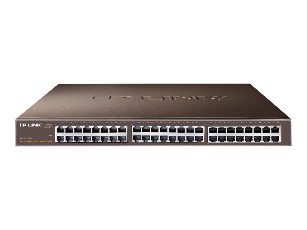 TP-LINK | 48-Port Gigabit Rackmount Switch | TL-SG1048 | Unmanaged | Rackmountable - Image 2