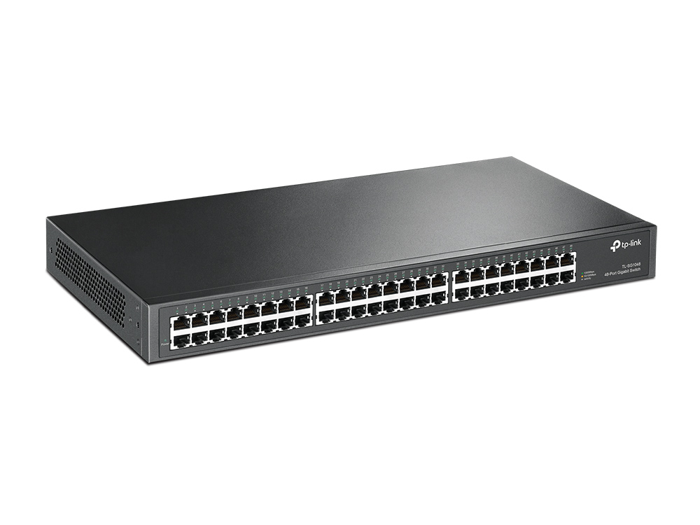TP-LINK | 48-Port Gigabit Rackmount Switch | TL-SG1048 | Unmanaged | Rackmountable - Image 3