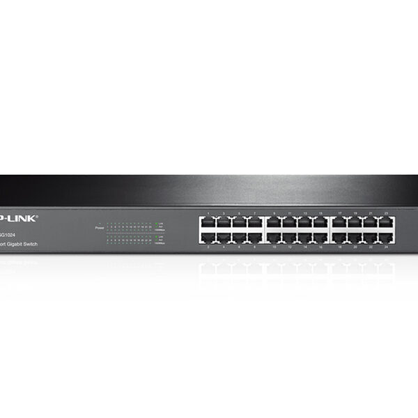 TP-LINK | 24-Port Gigabit Rackmount Switch | TL-SG1024 | Unmanaged | Rackmountable