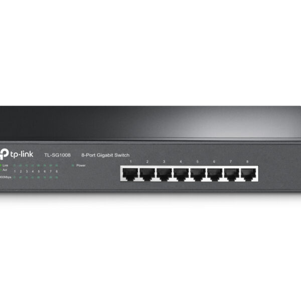 TP-LINK | 8-Port Gigabit Switch | TL-SG1008 | Unmanaged | Desktop/Rackmountable