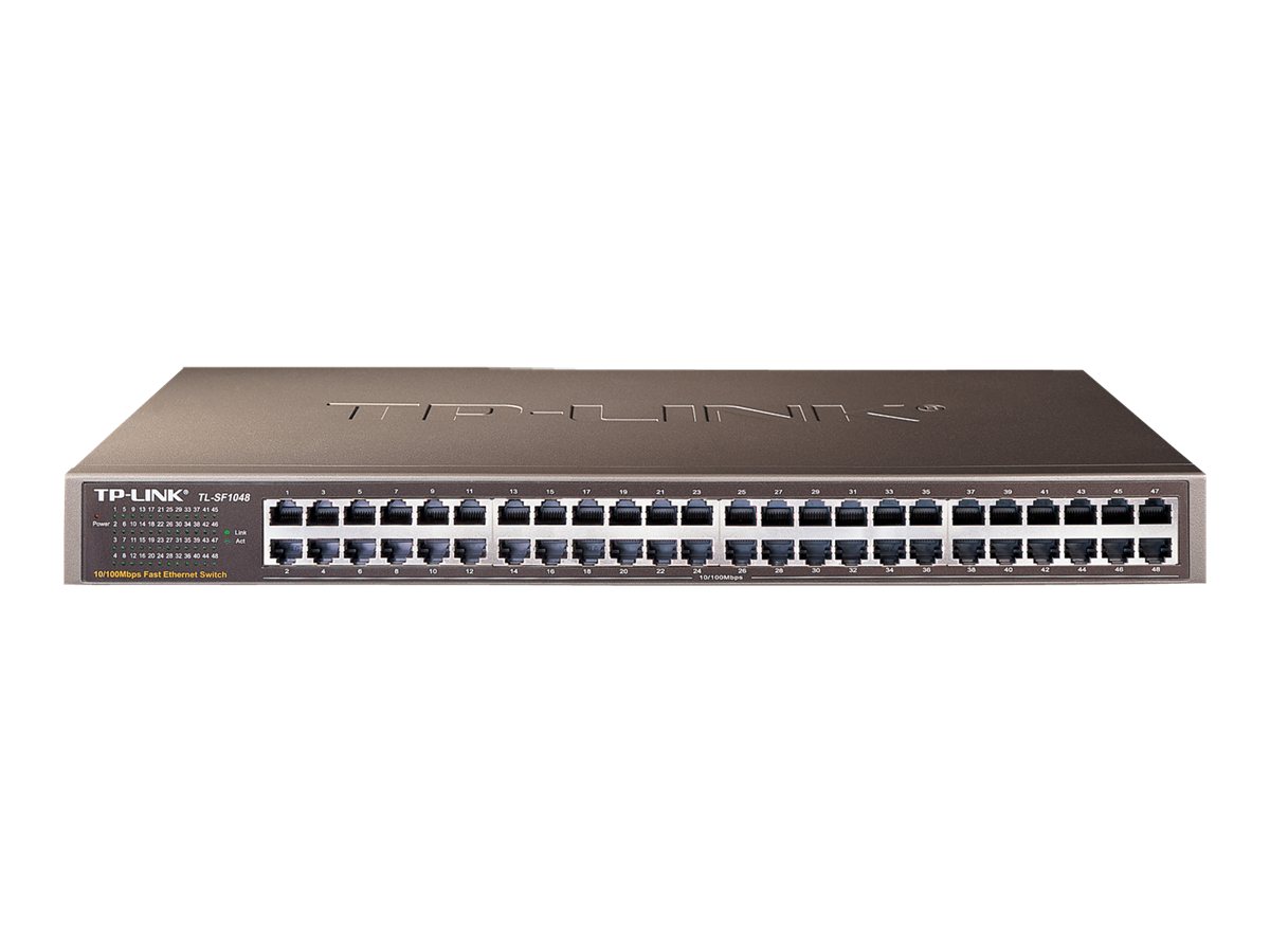 TP-LINK | 48-Port 10/100Mbps Rackmount Switch | TL-SF1048 | Unmanaged | Rackmountable - Image 2