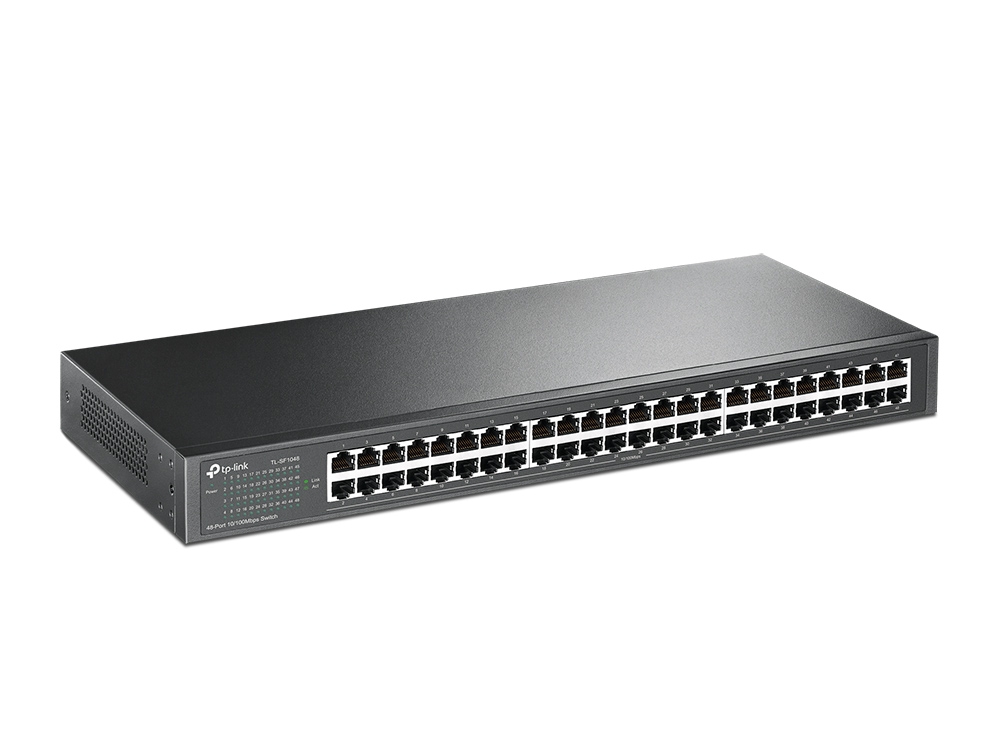 TP-LINK | 48-Port 10/100Mbps Rackmount Switch | TL-SF1048 | Unmanaged | Rackmountable - Image 3