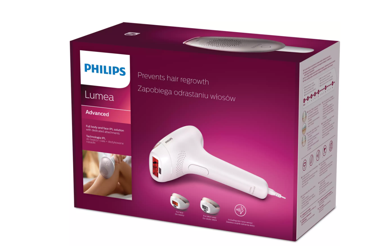Philips | Lumea Advanced IPL Hair Removal Device | SC1998/00 | Bulb lifetime (flashes) 250000 | Number of power levels 5 | White - Image 17