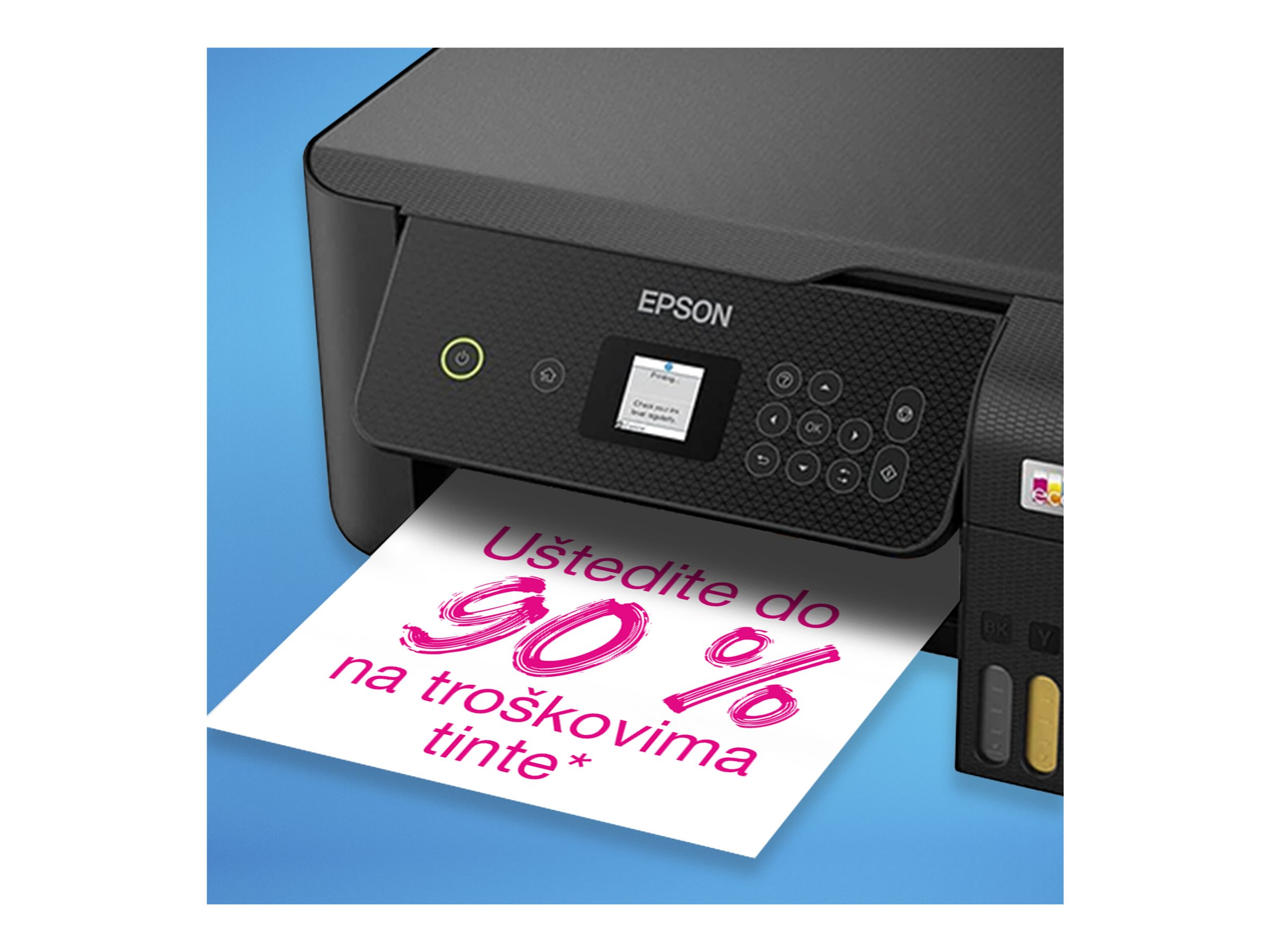 Epson | Multifunctional printer | EcoTank L3260 | Inkjet | Colour | 3-in-1 | Wi-Fi | Black - Image 44
