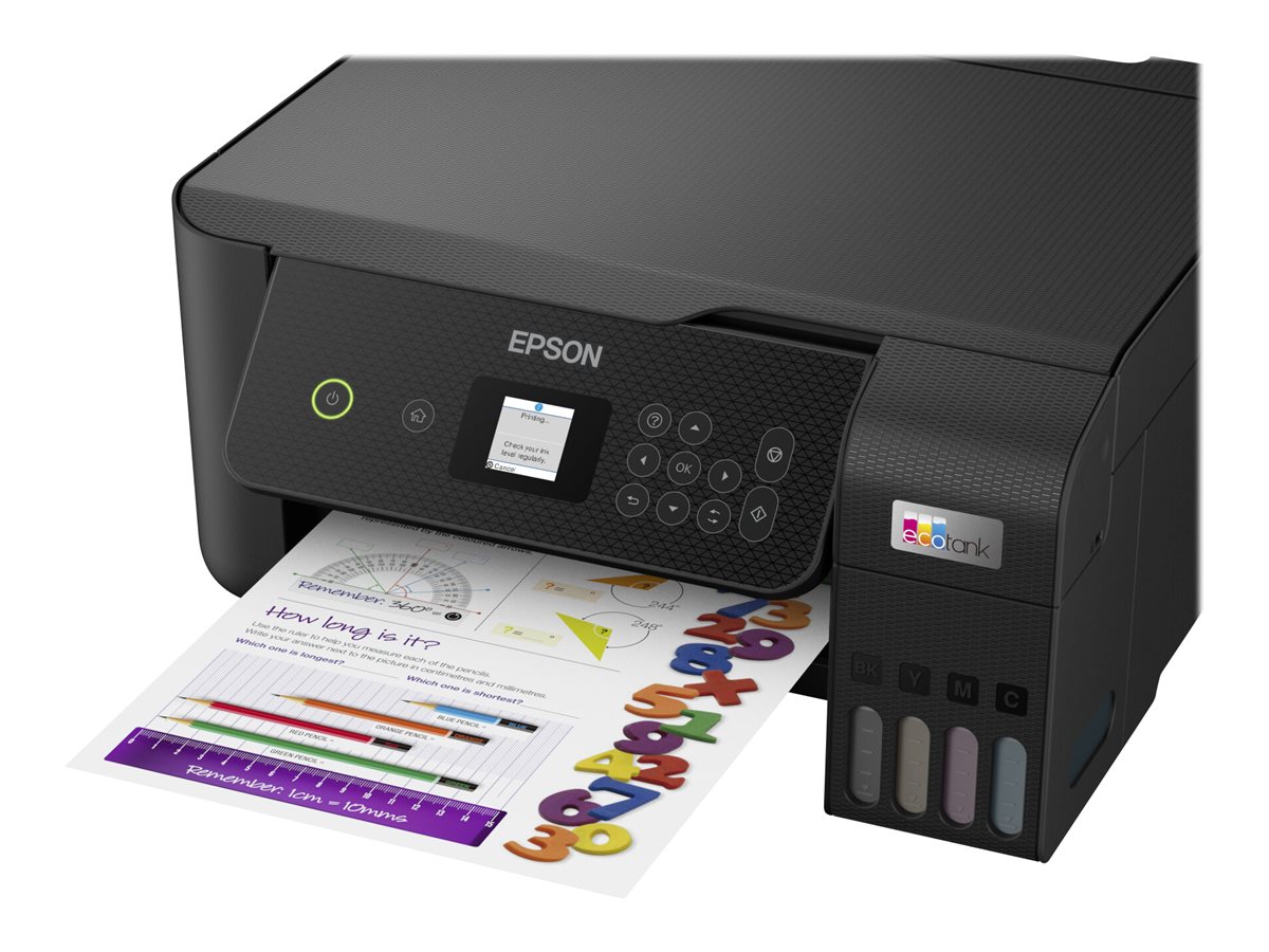 Epson | Multifunctional printer | EcoTank L3260 | Inkjet | Colour | 3-in-1 | Wi-Fi | Black - Image 46