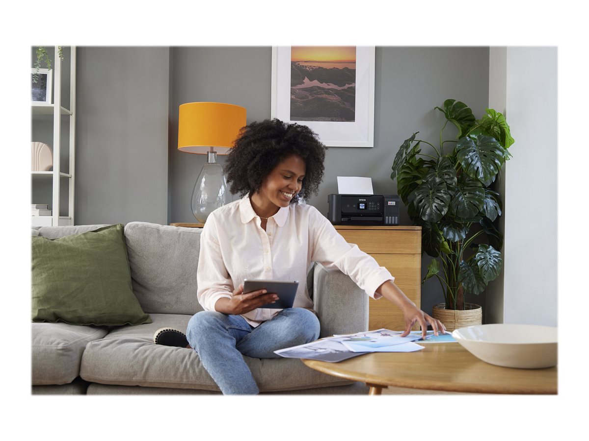 Epson | Multifunctional printer | EcoTank L3260 | Inkjet | Colour | 3-in-1 | Wi-Fi | Black - Image 67