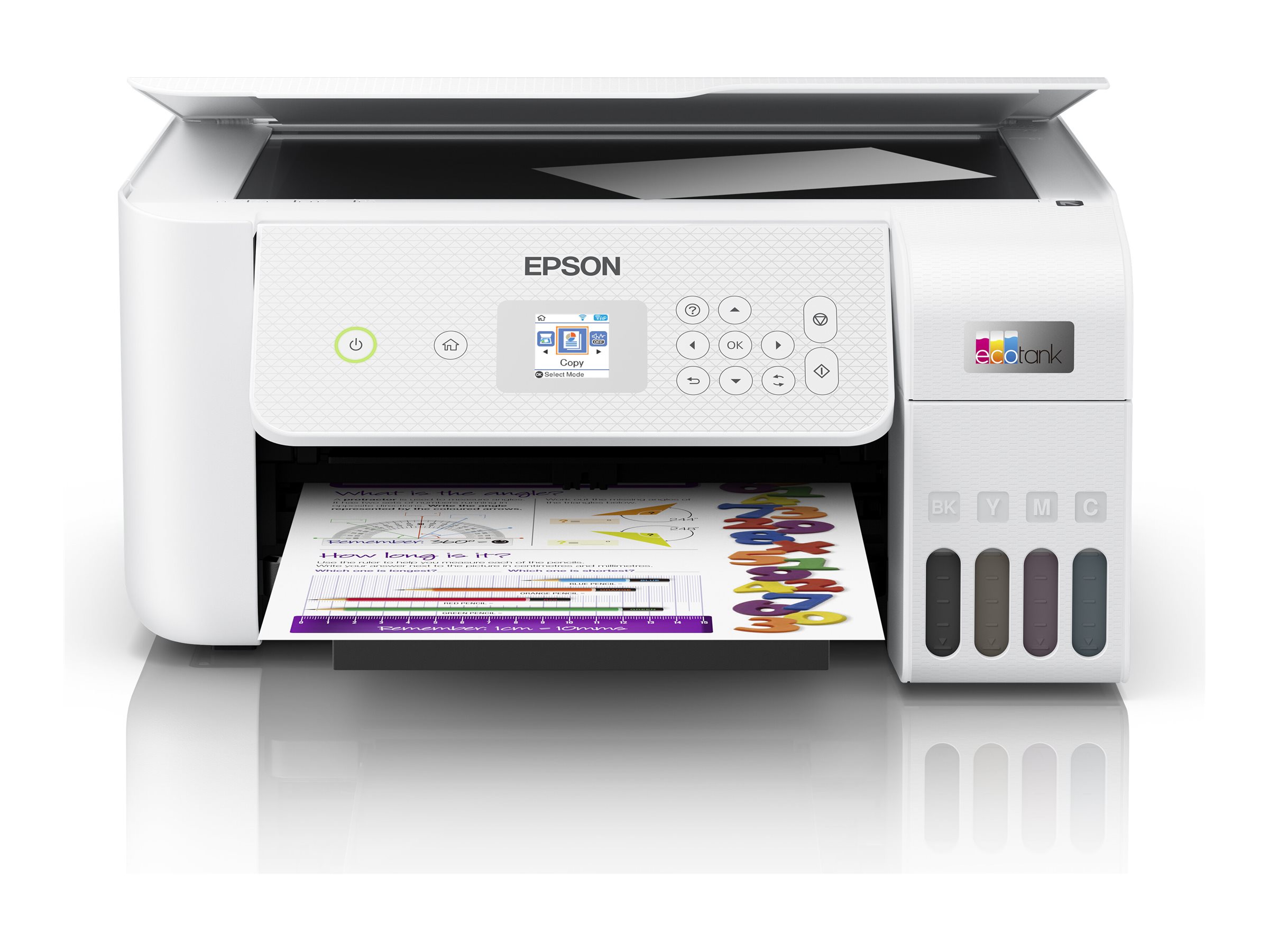 Epson | Multifunctional printer | EcoTank L3266 | Inkjet | Colour | 3-in-1 | Wi-Fi | White - Image 13