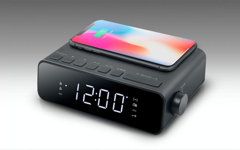 Muse | Alarm function | M-175 WI | AUX in | Alarm Clock | Black - Image 3