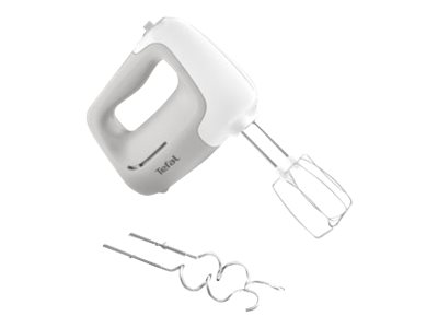 TEFAL | Hand Mixer | HT450B38 | Hand Mixer | 450 W | Number of speeds 5 | Turbo mode | White - Image 3