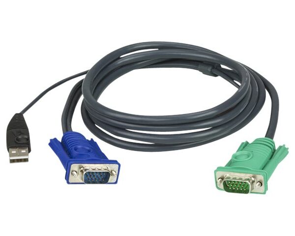 Aten | 1.2M USB KVM Cable with 3 in 1 SPHD | 2L-5201U