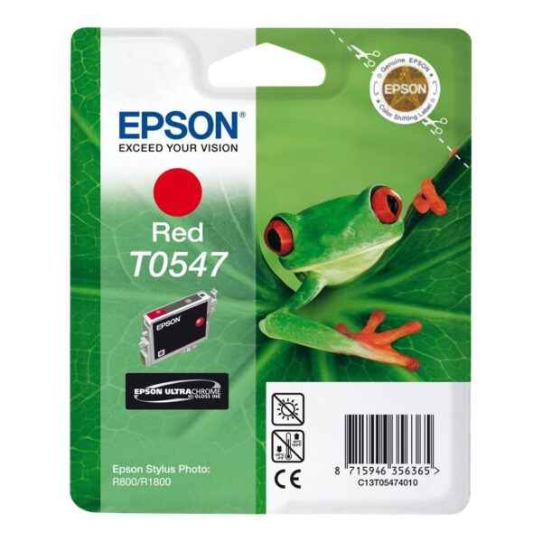Epson Ultra Chrome Hi-Gloss | T0547 | Ink | Red