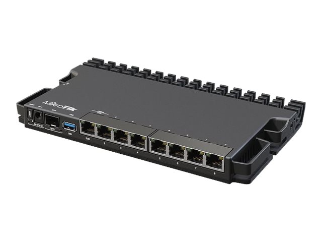 Wired Ethernet Router | RB5009UG+S+IN | No Wi-Fi | 10/100/1000 Mbit/s | Ethernet LAN (RJ-45) ports 7 | Mesh Support No | MU-MiMO No | No mobile broadband | 1 | 12 month(s) - Image 2