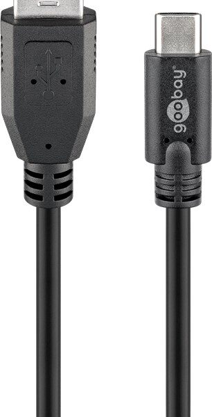 Goobay | Round cable | Sync & Charge Super Speed USB-C to USB A 3.0 charging cable | 67999 | USB 3.0 male (type A) | USB-C male