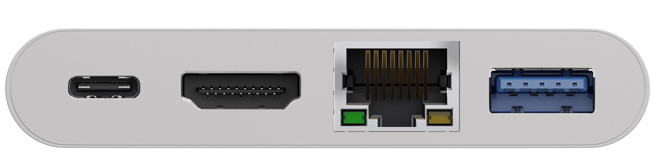 Goobay | USB-C Multiport Adapter (HDMI + Ethernet, PD) | 62105 - Image 3