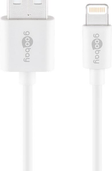 Goobay | Lightning USB charging and sync cable | 54600 | USB-C to Lightning Apple Lightnin male (8-pin) | USB 2.0 male (type A)