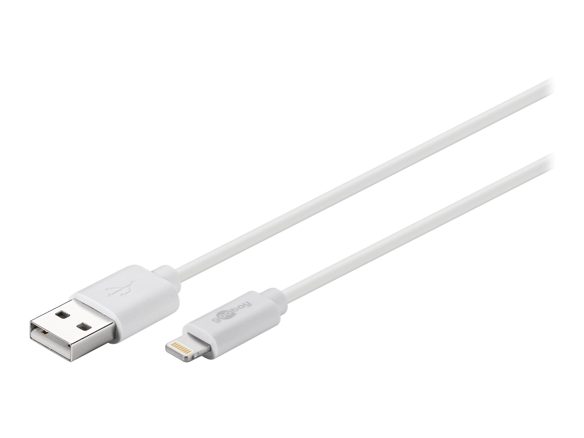 Goobay | Lightning USB charging and sync cable | 54600 | USB-C to Lightning Apple Lightnin male (8-pin) | USB 2.0 male (type A) - Image 2