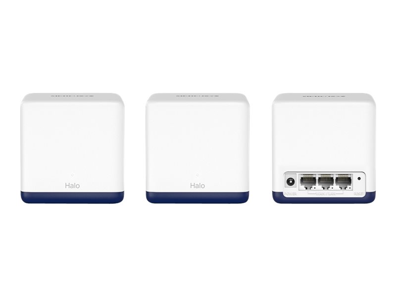 AC1900 Whole Home Mesh Wi-Fi System | Halo H50G (3-Pack) | 802.11ac | 1300+600 Mbit/s | Ethernet LAN (RJ-45) ports 3 | Mesh Support Yes | MU-MiMO Yes | No mobile broadband - Image 2