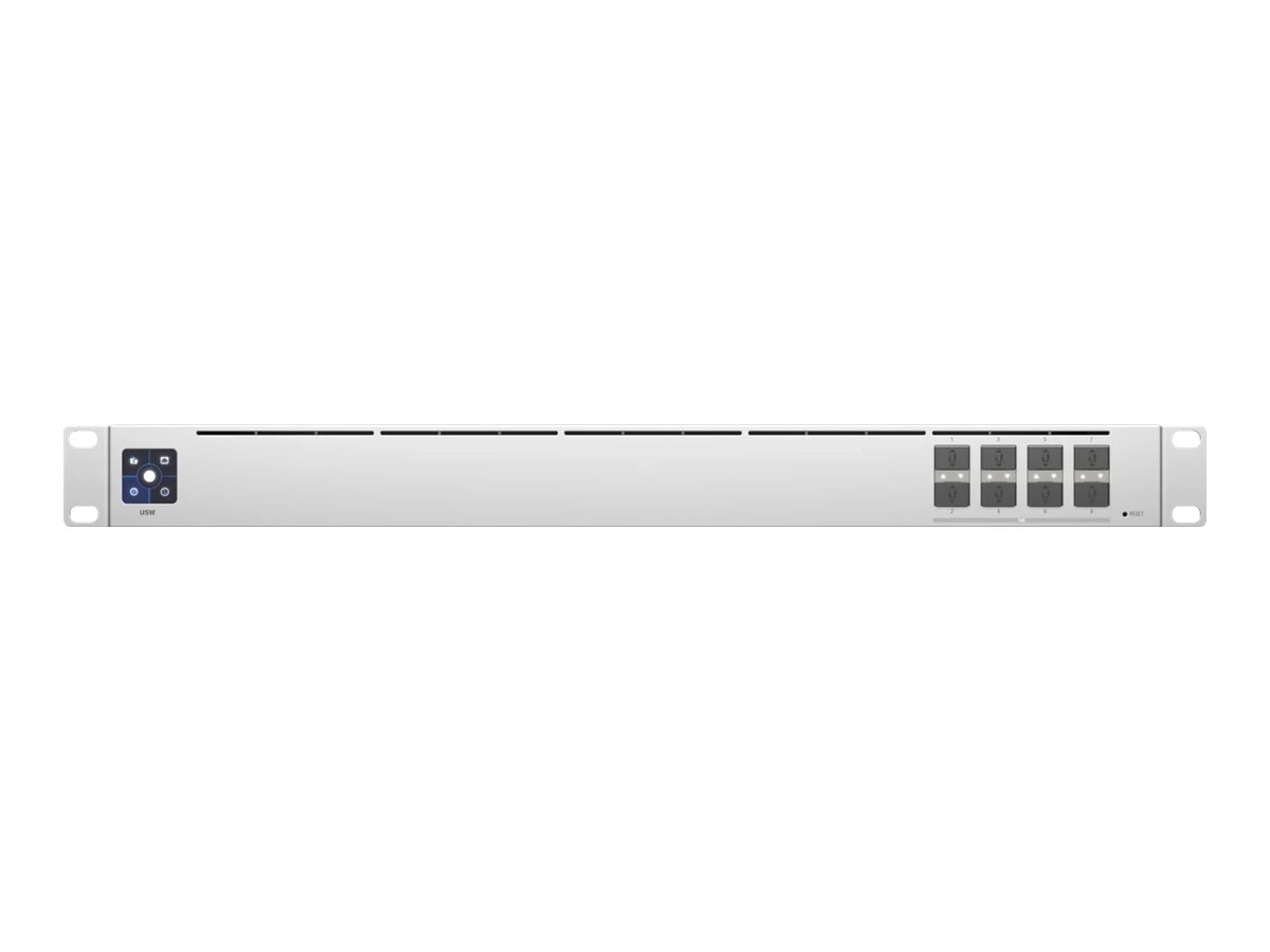 Ubiquiti | UniFi 8Port 10 Gigabit SFP+ Aggregation Switch | USW-Aggregation | Managed L2 | Rackmountable | Gigabit Ethernet (copper) ports quantity 8 | SFP+ ports quantity 8 x 1/10G SFP+ | Power supply type Internal - Image 4