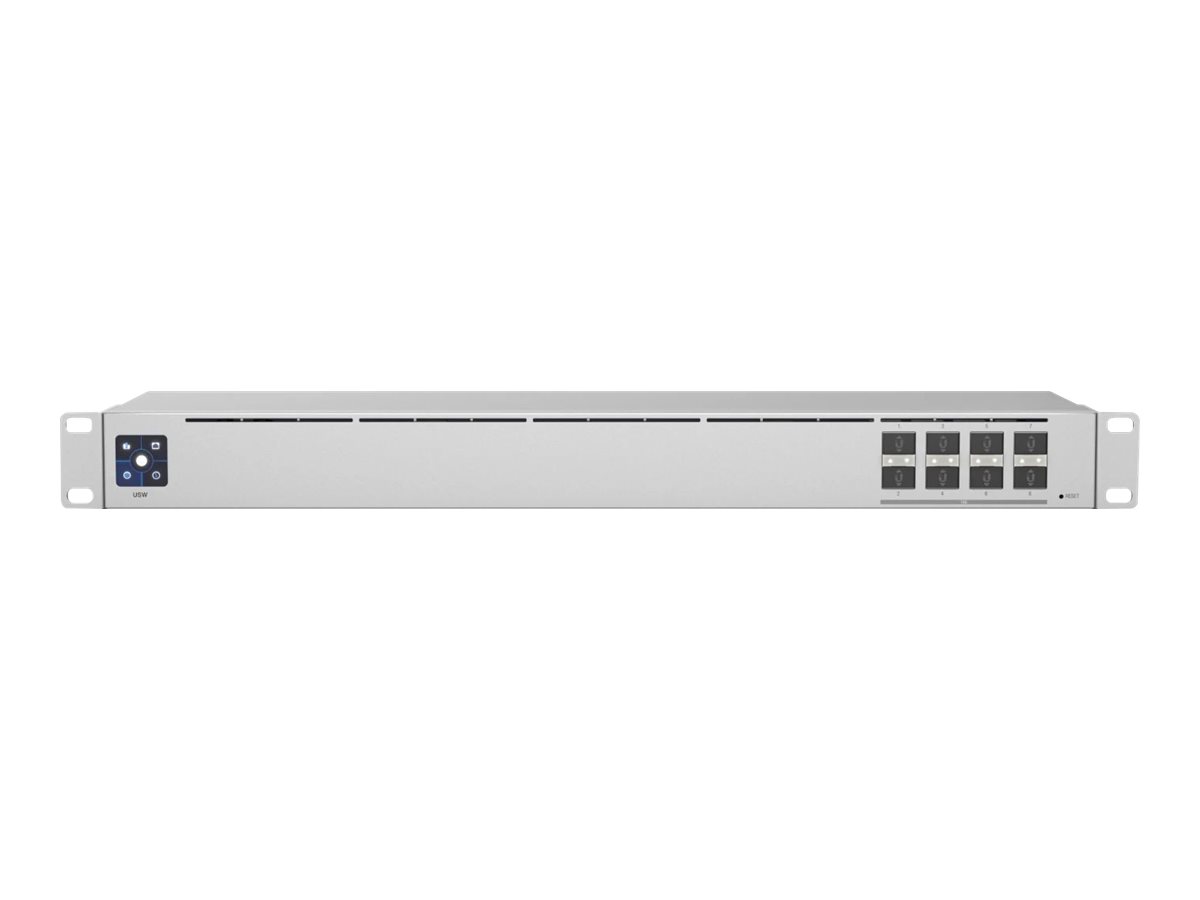 Ubiquiti | UniFi 8Port 10 Gigabit SFP+ Aggregation Switch | USW-Aggregation | Managed L2 | Rackmountable | Gigabit Ethernet (copper) ports quantity 8 | SFP+ ports quantity 8 x 1/10G SFP+ | Power supply type Internal - Image 6