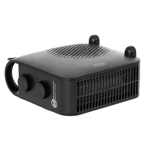 Adler | Heater | AD 7725b | Fan heater | 2000 W | Number of power levels 2 | Black - Image 3