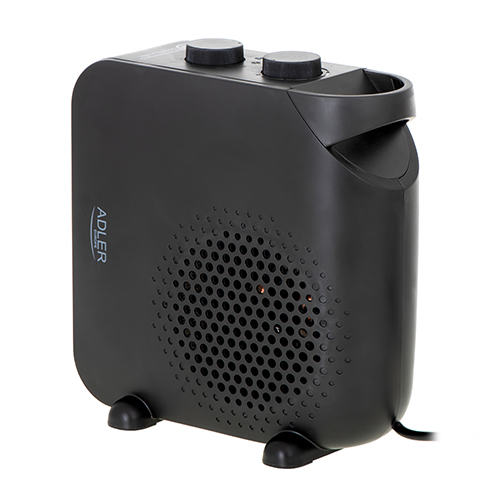 Adler | Heater | AD 7725b | Fan heater | 2000 W | Number of power levels 2 | Black - Image 4