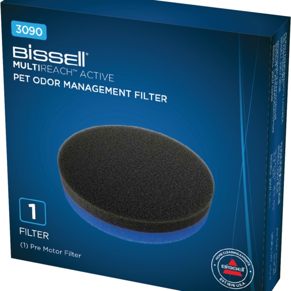 Bissell | Multireach Active Pet Odor Management Filter, Stick Vacuum Accessories | No ml | 1 pc(s) | Black