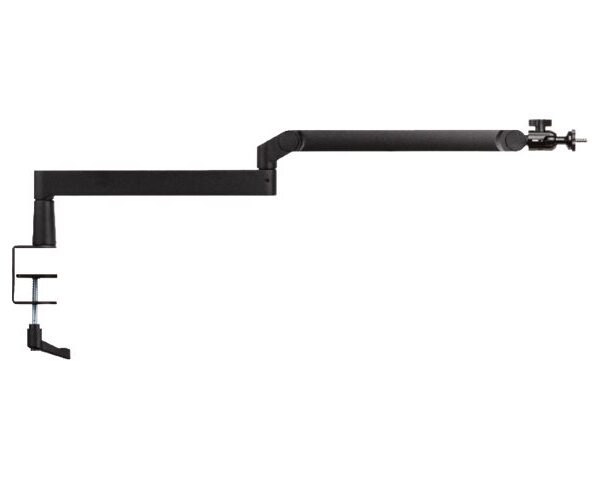 Elgato | Wave Mic Arm | 10AAN9901 | Upper Arm Desk Clearance (160 mm); Lower Arm Desk Clearance (70 mm); Horizontal Reach (740 mm); Vertical Rotation (90 ° up / 60 ° down (elbow); Desk Clamp expandable up to 60 mm | Low Profile