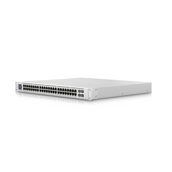 Ubiquiti | Switch Enterprise 48 PoE | USW-Enterprise-48-PoE | Managed L3 | Rackmountable | Gigabit Ethernet (copper) ports quantity 48 (100MbE/1GbE/2.5GbE) | SFP+ ports quantity 4 | PoE+ ports quantity 48 | Power supply type AC/DC, internal, 100-240V, 10A max, 750W