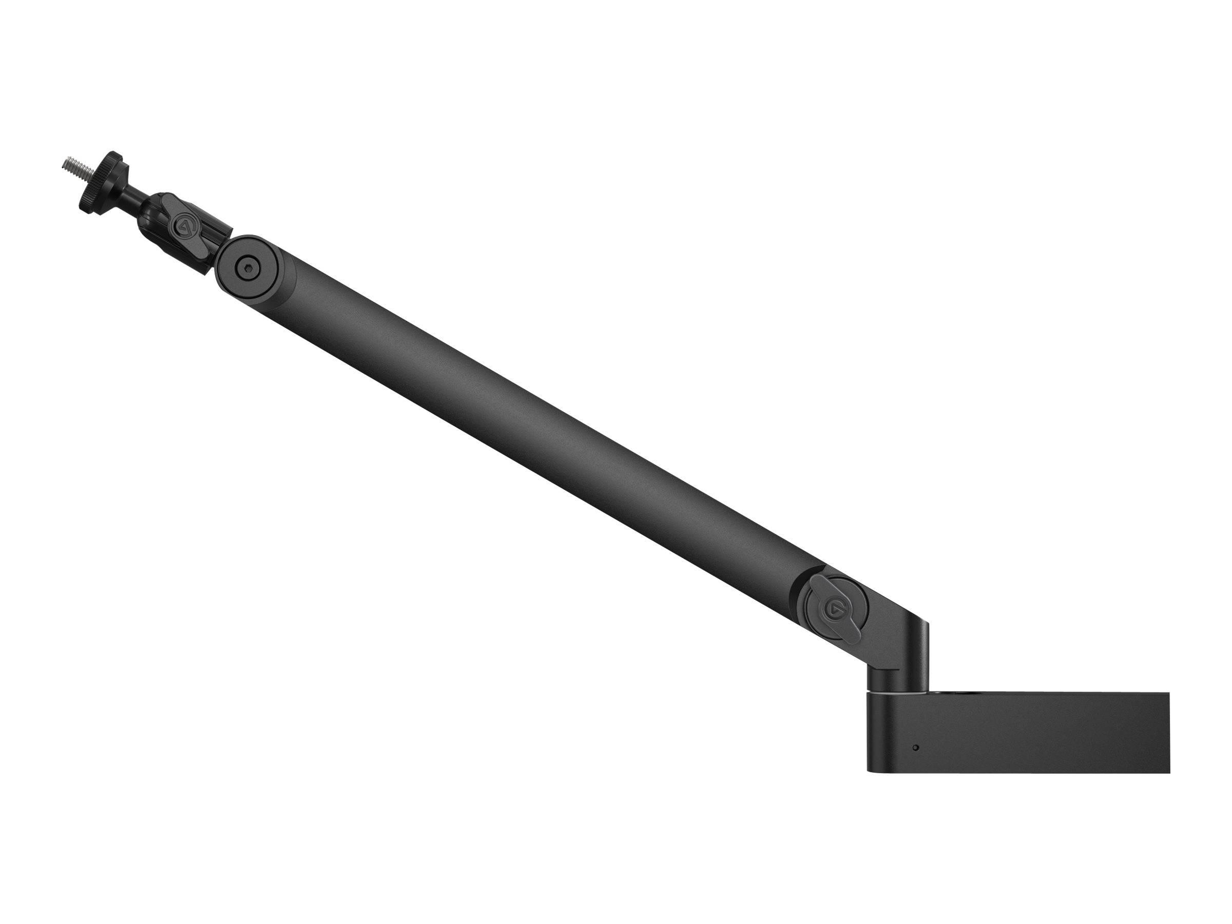 Elgato | Wave Mic Arm | 10AAN9901 | Upper Arm Desk Clearance (160 mm); Lower Arm Desk Clearance (70 mm); Horizontal Reach (740 mm); Vertical Rotation (90 ° up / 60 ° down (elbow); Desk Clamp expandable up to 60 mm | Low Profile - Image 9