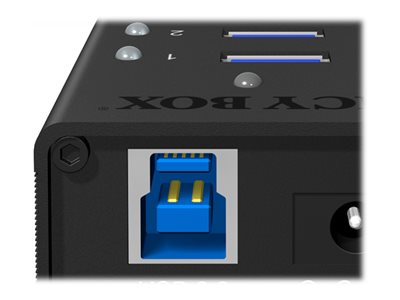 Raidsonic | 7-port hub with USB Type-A interface and 1x charging port | IB-AC618 - Image 12