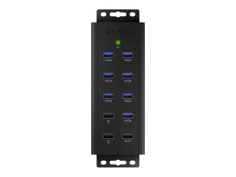 Raidsonic | 7-port Industrial hub | IB-HUB1703-QC3 | USB Type-A - Image 4
