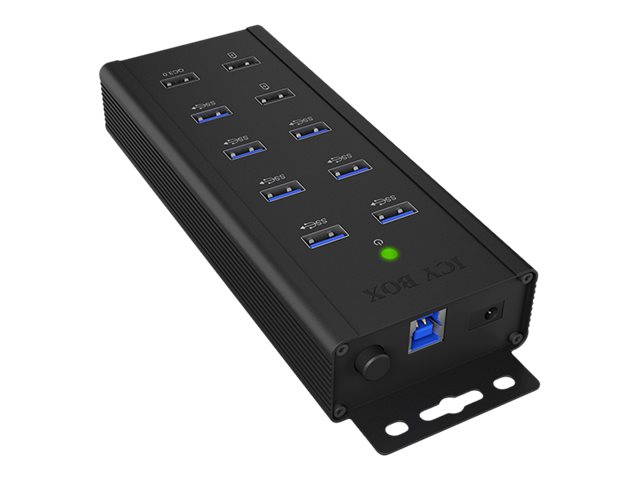 Raidsonic | 7-port Industrial hub | IB-HUB1703-QC3 | USB Type-A - Image 6