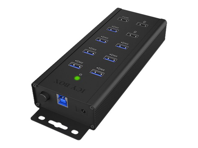 Raidsonic | 7-port Industrial hub | IB-HUB1703-QC3 | USB Type-A - Image 7