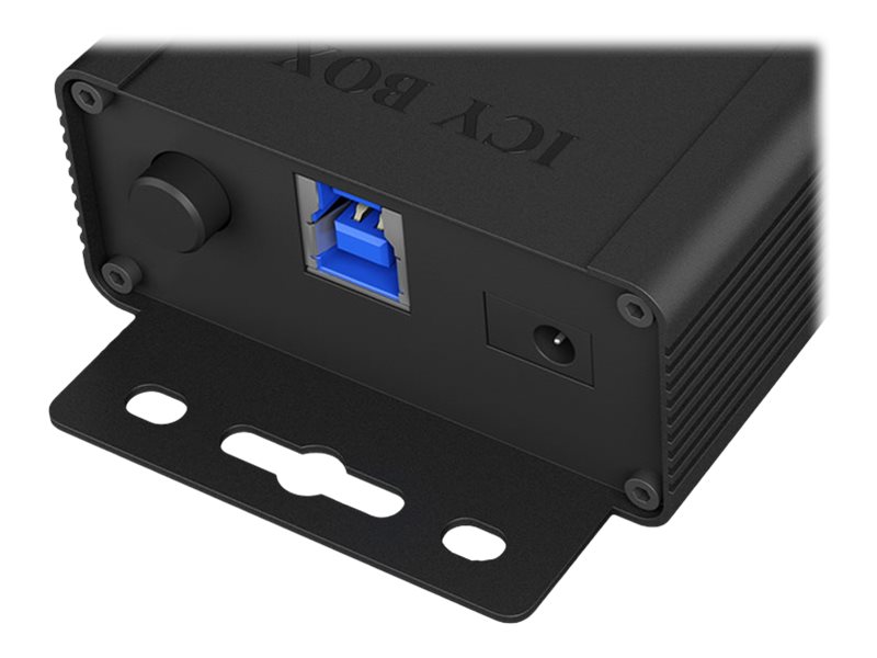 Raidsonic | 7-port Industrial hub | IB-HUB1703-QC3 | USB Type-A - Image 10